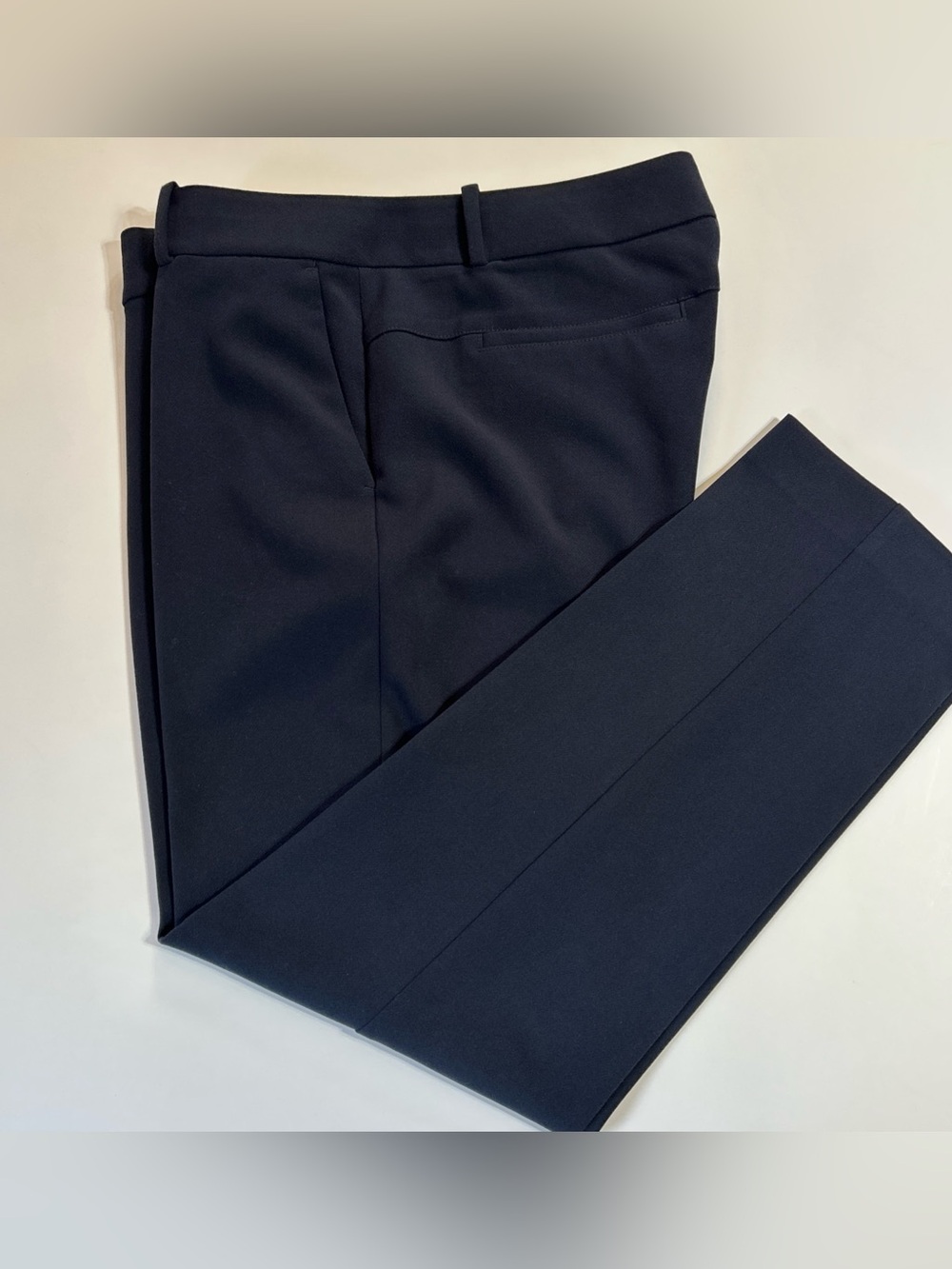 Ann Taylor Navy blue dress pants size 12 slacks trousers working girl